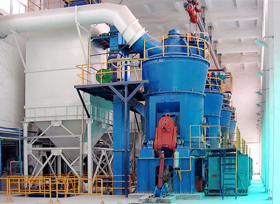 เครื่องบดหินปูนแนวตั้ง Desulfurization 6t / H-80t / H 325 Mesh