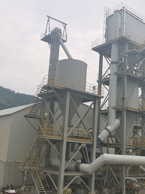 ระบบโรงสีบดตะกรันแนวตั้ง Barite แบบ OEM HVM 3700