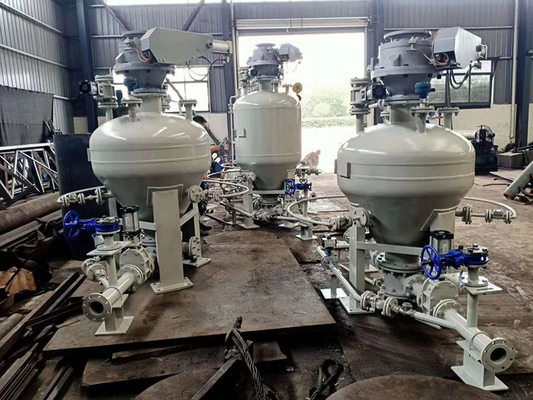 PLC Ash Powder ปั๊มลำเลียงแบบนิวแมติกเฟสหนาแน่น