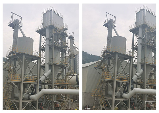 โรงสีแนวตั้งโรงบดหินปูนบดหินปูนความจุ 10-90T / H