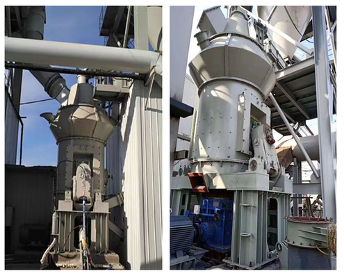 โรงสีลูกกลิ้งแนวตั้งโรงโม่หินปูนสำหรับกระบวนการผลิต Desulfurized