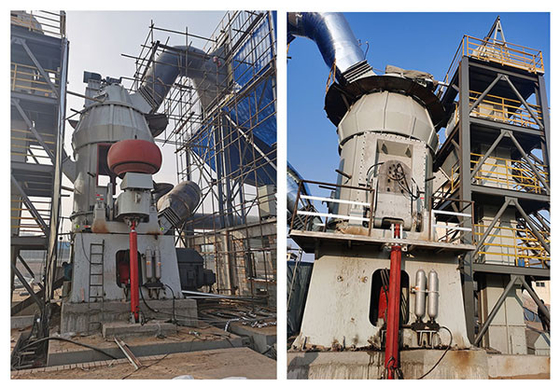 PLC Pulverized Coal Limestone โรงสีแนวตั้งเครื่องจักรการทำเหมืองแร่