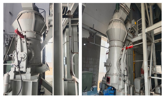 โรงสีบดตะกรันซีเมนต์ถ่านหิน PLC สำหรับการบดวัสดุขนาดใหญ่