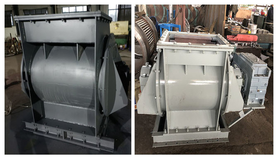 1000 × 1000 ALRF Valve เครื่องป้อน Airlock โรตารี่สำหรับวัสดุก่อสร้าง