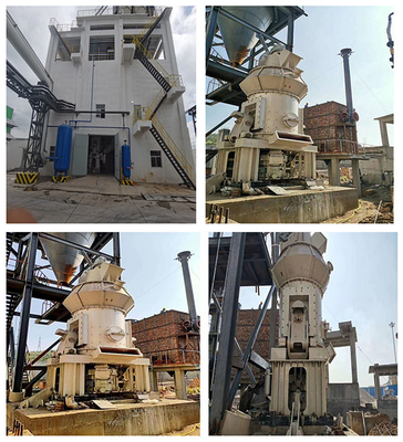 PLC VRM ในโรงงานปูนซีเมนต์โรงสีลูกกลิ้งแนวตั้ง 325 ตาข่าย -1250 ตาข่าย