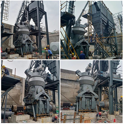 325 Mesh Desulfurized Limestone Powder Mill Equipment แนวตั้ง