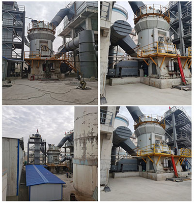 325 Mesh Limestone Vertical Mill 6 - 80 T/H ประหยัดพลังงาน