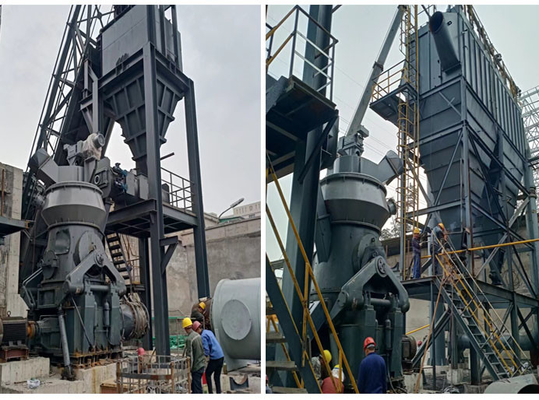 Desulfurization Limestone Powder เครื่องเจียรแนวตั้งประสิทธิภาพสูง