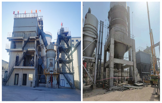 85-730 T/H เครื่องบดแนวตั้งประสิทธิภาพสูงสำหรับปูนซีเมนต์