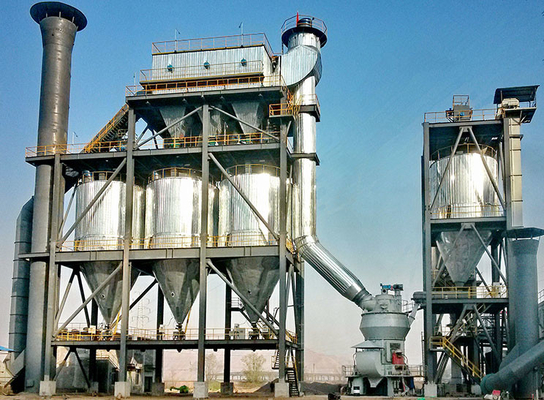 ประหยัดพลังงาน 30t/H อุปกรณ์บดหินปูนแนวตั้ง