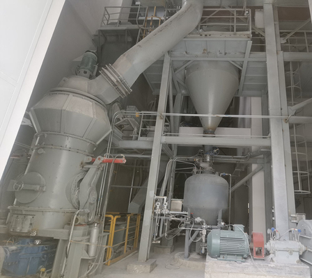 เครื่องบดแบบประหยัดพลังงานซีเมนต์อาหารดิบเครื่องบดแนวตั้ง 30-420t/H