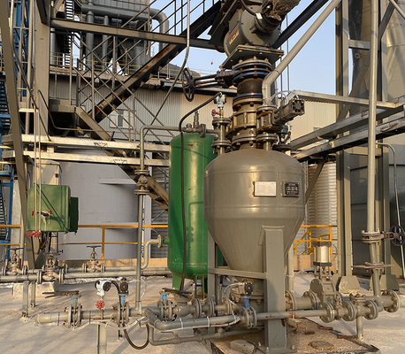 ประเภท PCD ความดันบวก ช่วงหนา Pneumatic Conveying Bin Pump การบริโภคพลังงานต่ํา