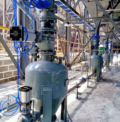 ประเภทใหม่ ความจุในการขนส่งมากกว่า 300 T / H ปั๊มถังขนส่งอากาศสําหรับเถ้าบิน