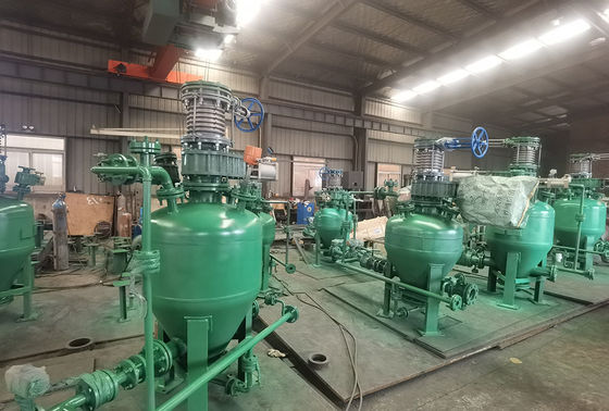 ระบบขนส่งปนูมาติกประสิทธิภาพสูง ปนูมาติกขนส่งปั๊มไซโลสําหรับผงและวัสดุเม็ด